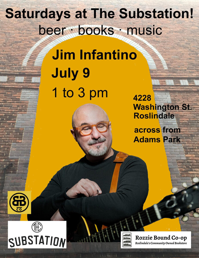 Poster for Jim Infantino playing at SubStation
